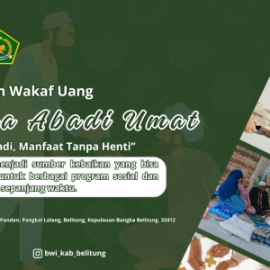 Dana Abadi Umat “Harta Abadi, Manfaat Tanpa Henti”